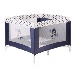 Манеж Bertoni PLAY STATION (blue/white penguin)